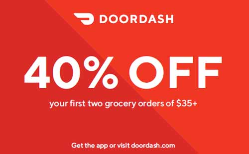 doordash coupon 40Off